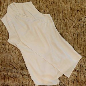 Size 2: CAbi Wraparound Sleeveless Tunic Style 3259